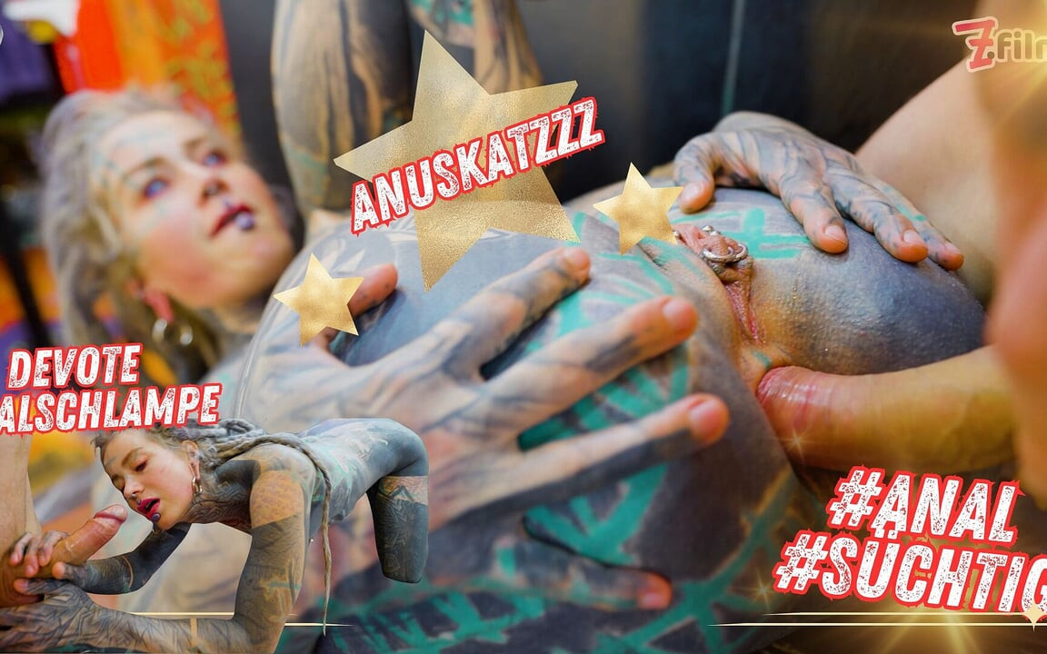 Anuskatzzz dövmemi berbat ediyor ve anal sikiliyor
