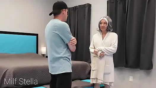Stepgrandma'mı hamile bıraktım - gilf adventures e31 - orta yaşlı seksi kadın stella