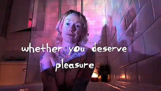 Banyoda çıplak musings - zevki hak ediyorsun