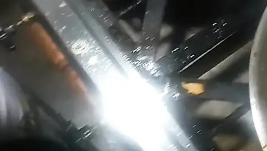 Bulaşık makinesi şefin yarağını emiyor