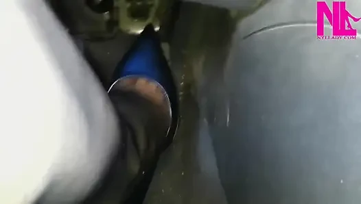 Pattent Blue Buffalo'da şehvetli sürüş süper seksi pompalar
