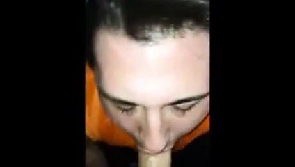 College Boy on a Business Trip Sucks Daddy