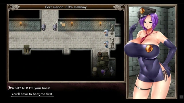 Karryn'in hapishane hentai oyunu ep1 gardiyan gardiyanları sallıyor