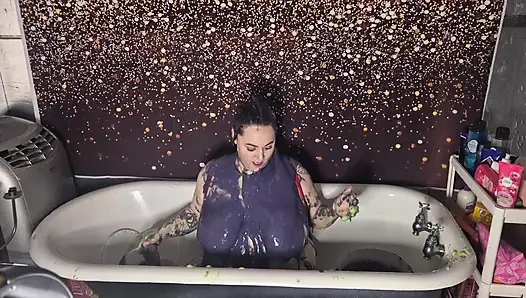 Krem ve gunge eğlencesi!