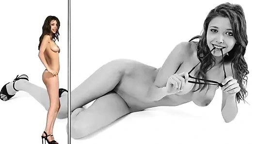 Senin içine - büyük memeli sıska striptizci direk dansı