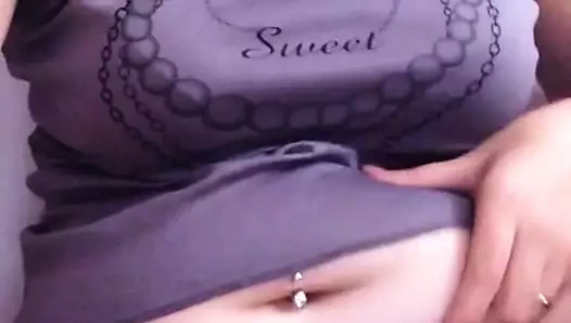 Büyük göbek fetişi #4