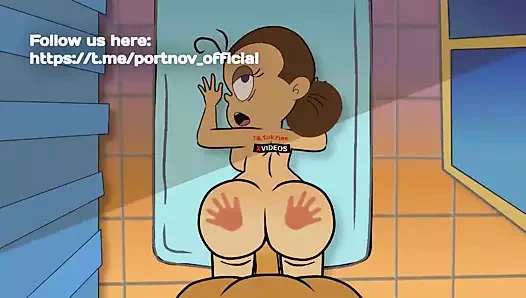 Porno çizgi film animasyonu.