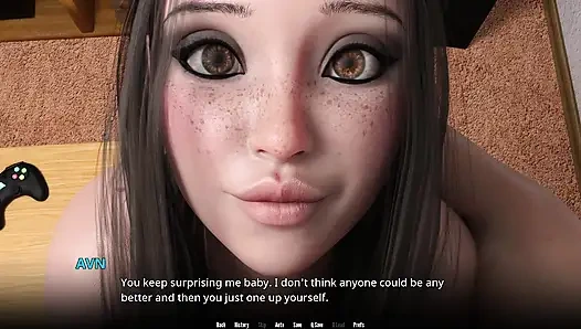 Wvm - genç esmer soyunuyor ve sert yarağa aç bir sakso çekiyor