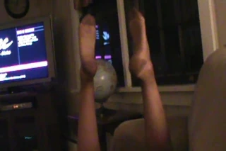 Kahverengi rht çorap fj ve bj n poz