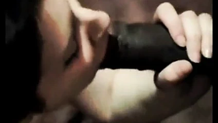 Sıcak karısı tatmin edici siyah boğa