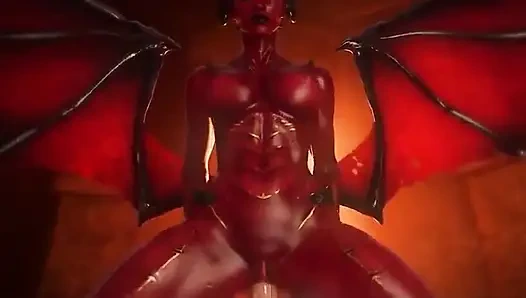 Orgazm olan kovboy kızda oc succubus