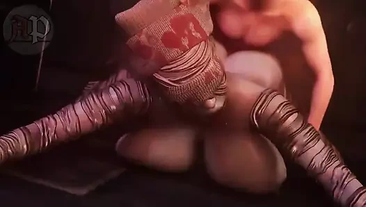 Almightypatty ateşli 3 boyutlu seks hentai derlemesi - 39