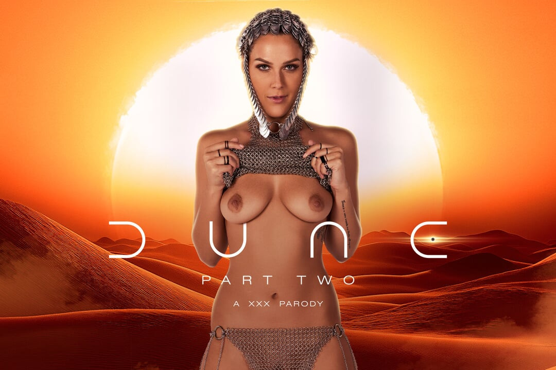 Vrcosplayx dune 2 xxx'te prenses Irulan olarak savvy suxx arasında işler çok baharatlı oluyor