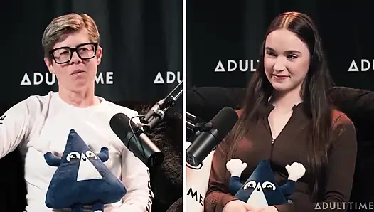 Hazel Moore her zaman tek başına seans sonrası! | Adult Time Podcast