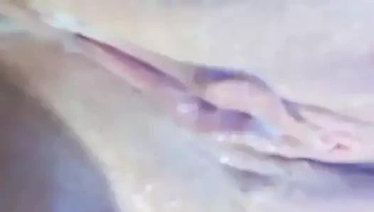 Yakın çekim dildo amcık sikişi