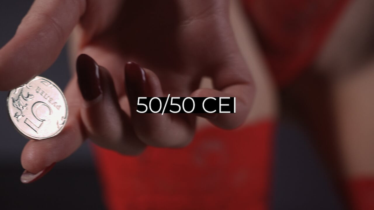 Kafalar veya kuyruklar - ye ya da yeme (50-50 CEI)