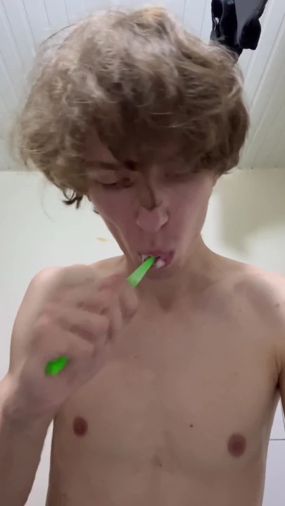 Sexy boy taking a shower | Clip 2