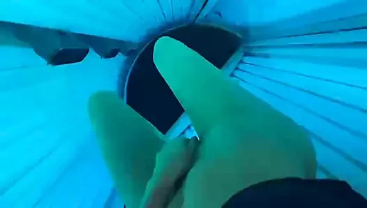 Solaryumda amcık oyunu