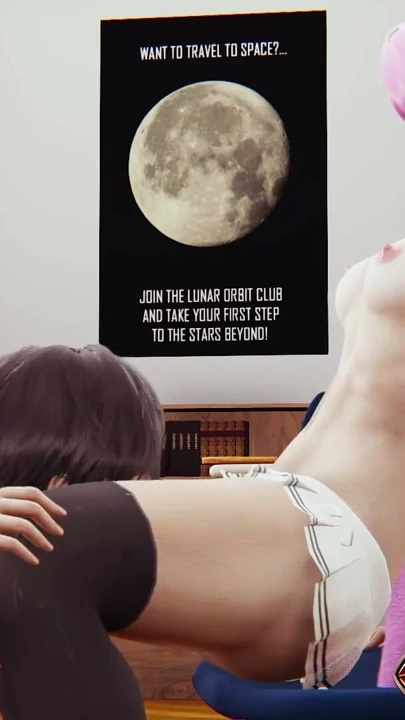 Luna Pembe Saçlı Anime Kızı 3D Hentai - Duyusal Göğüs Masajı, Am Yalama ve Anal Oyuncakla Squirt | Bölüm 2