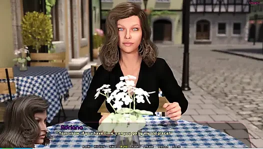 Haley hikayesi #12 - Haley Johannes'e sakso çekti. Hayley, Bay Andrew ve Johannes dışarı çıktı ve Johannes Hayley'i sert sikiyor