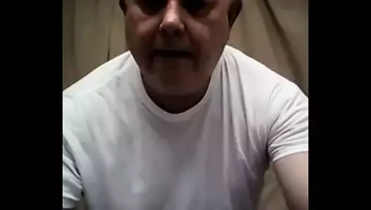 Dede kamerada boşalıyor