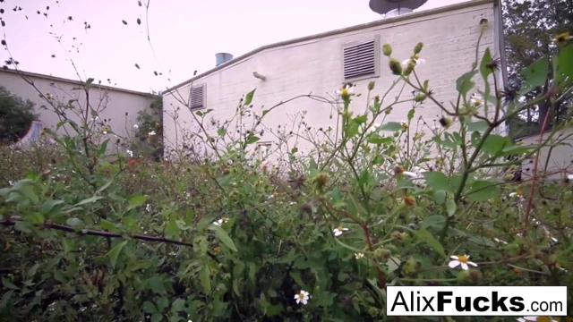 Sıcak sarışın alix gargaralar ile bir büyük horoz üzerinde the merdivenler