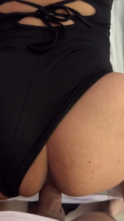 Perfect position to ENJOY my stepsister's huge ass. | Clip 3