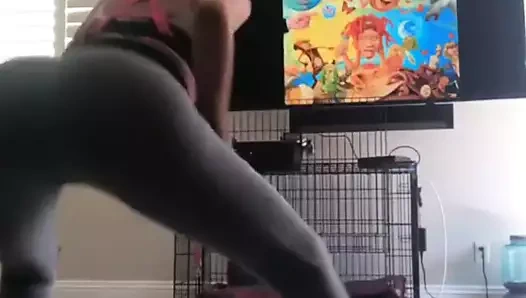 nicolette shea 2 ile güzel twerk