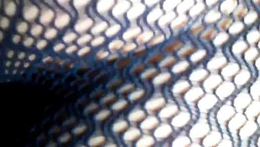 calze a rete e culetto burroso