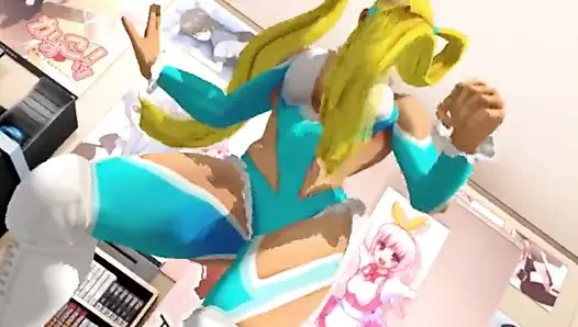 Mmd gökkuşağı mika hentai dansı!