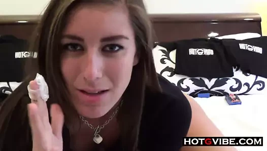 Genç kamera kız ateş