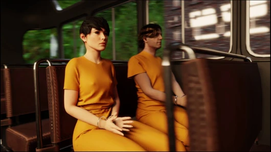 Kadın kılıklı hapishanesi: ilk arkadaş