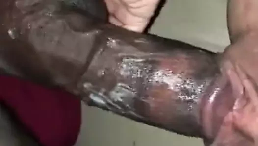 Büyük zenci boşalması