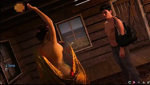 Saf aşk #18 - Jack Eve'i sikiyor ve Ava sikişten sonra ona sakso çekiyor