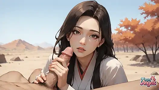 Çöl sütlü grup seks partileri: üçlü penetrasyon mutluluk