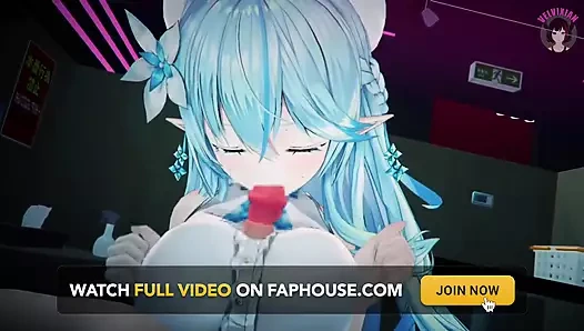 Memeler kıyafetlerin altında sikişiyor + yalama + yüze boşalma