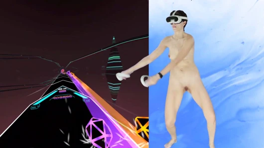 2. Hafta - vr dans egzersizi. julia v earth ilerleme kaydediyor.