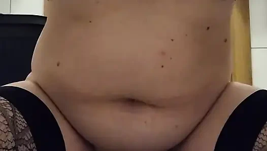 Vibratör ve dildo kullanarak orgazm kontrolü eğitimi, orgazmla doruğa çıktı