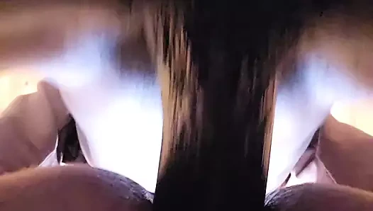 Telefonda boşalana kadar sikildim.