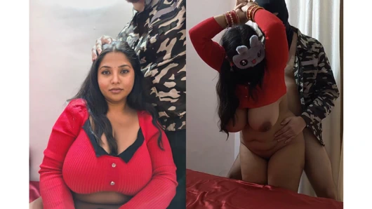 Hintli üvey kız kardeş ayakta sikilirken büyük memeli seksi sallanıyor