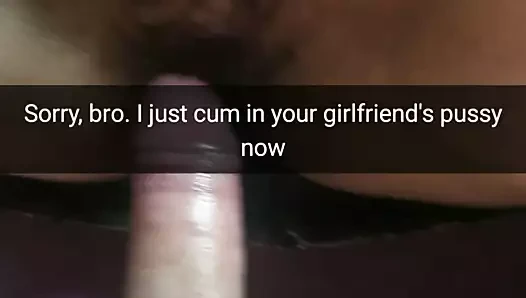 Üzgünüm dostum, şimdi sevgilinin amının içine boşalıyorum - sütlü mari