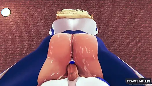 Görünmez kadın elastik yarakla sikiliyor 3