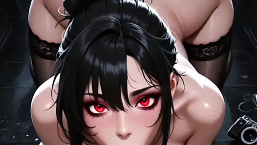 Hentai anime - arkadaşımla yalnız bırakıldım ve ona beni alabilmesi için bacaklarımı açmasını söyledim