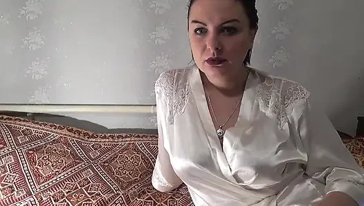 Üvey annen ile yaramaz oyun zamanı