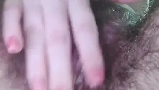 Mastürbasyon + kremsi amcık