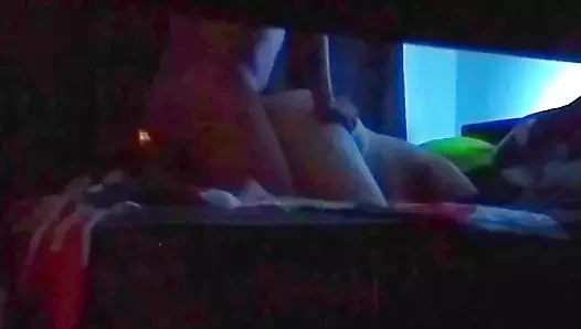 My best friend invites me to watch a movie, we get excited and fuck hard!