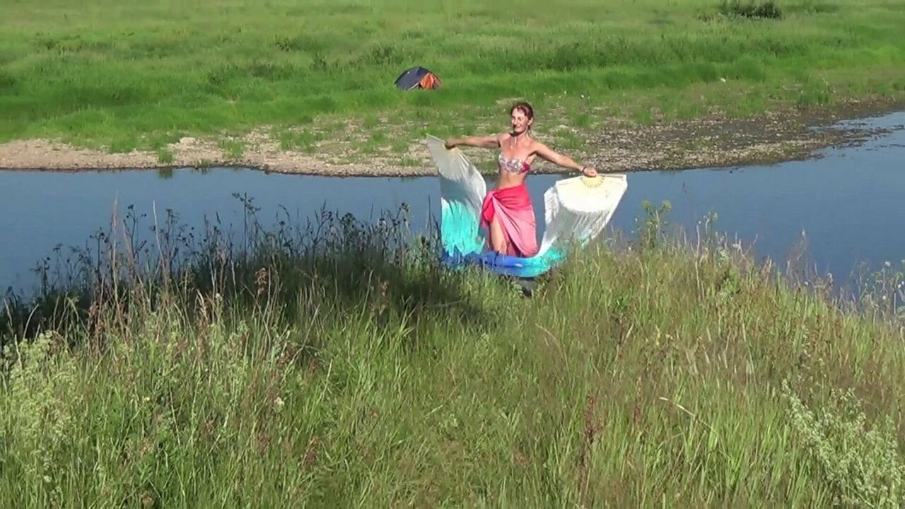 Volga Nehri üzerindeki tepede