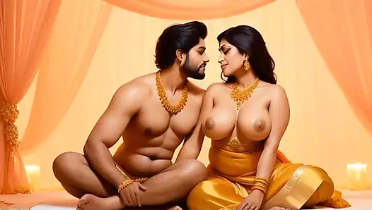 Süper seksi ateşli Hintli kızım