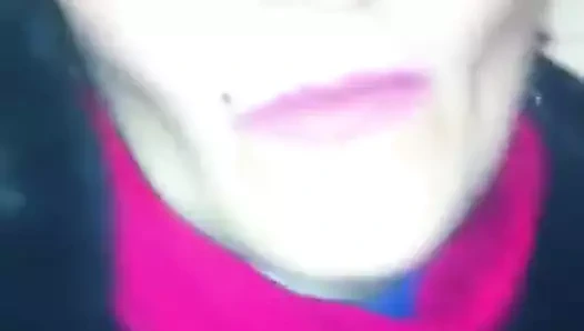 olgun içinde kürk manto vermek handjob