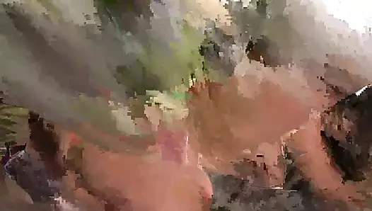 Siyah sahneyi seviyor 4 - bikinili esmer orta yaşlı seksi kadın ırklararası sikişiyor
